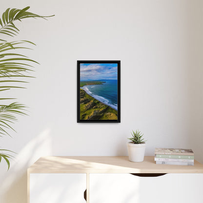 Kerry Landscape Matte Canvas, Framed (Multi-color)