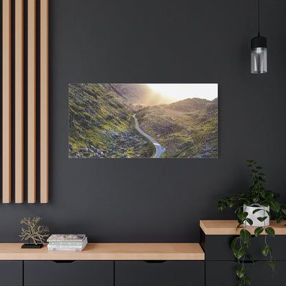Valley Road Matte Canvas, Stretched, 1.25"