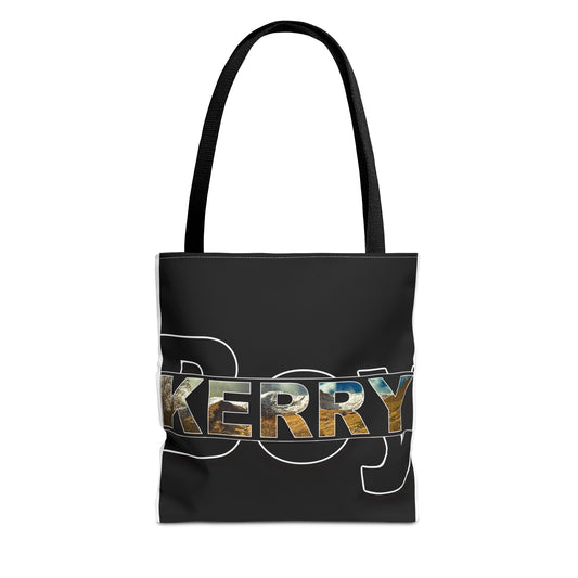Kerry Boy Black - Black Tote Bag (AOP)