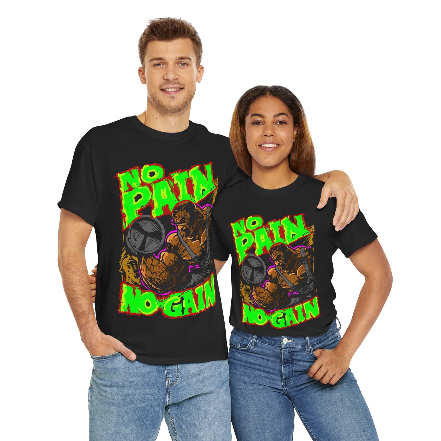 NOOO PAIIN Unisex Heavy Cotton Tee