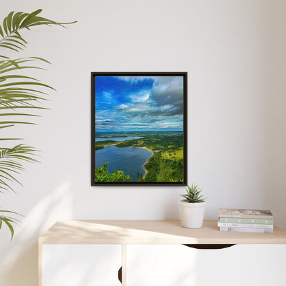 Killarney Trail 2 Matte Canvas, Framed (Multi-color)