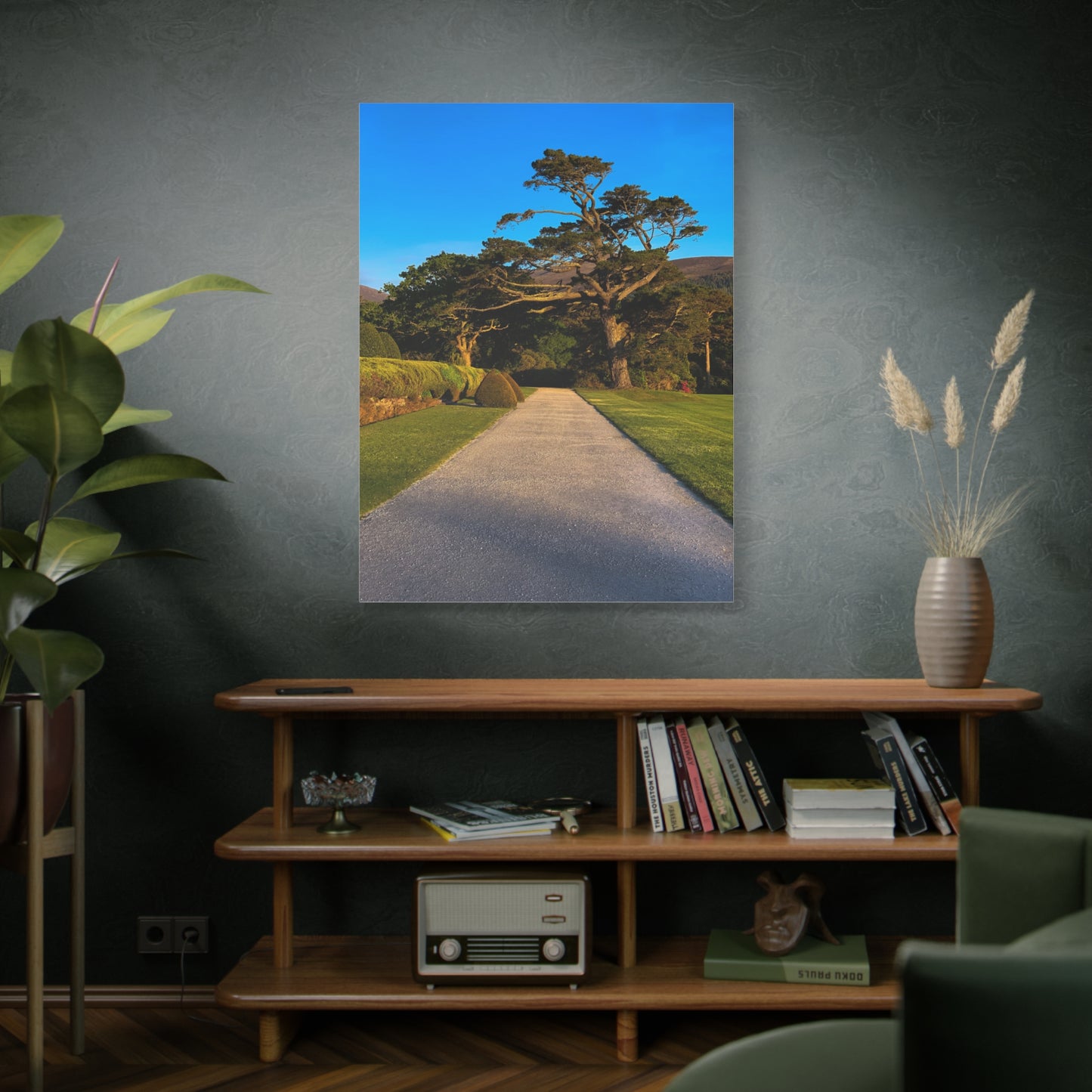 Muckross House Garden Matte Canvas, Stretched, 1.25"