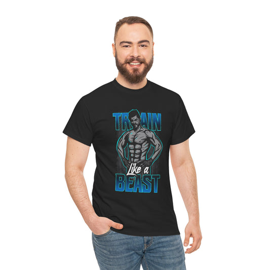 Train Like A Beast Unisex Heavy Cotton Tee