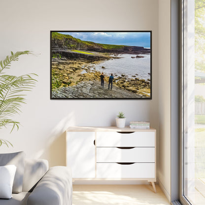 Sligo County Matte Canvas, Framed (Multi-color)