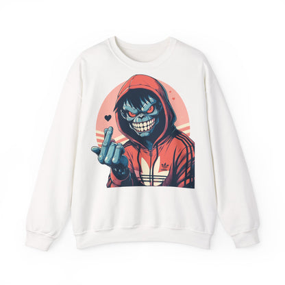 Edgy Graphic for Casual Wear - Unisex Heavy Blend™ Crewneck Sweatshirt