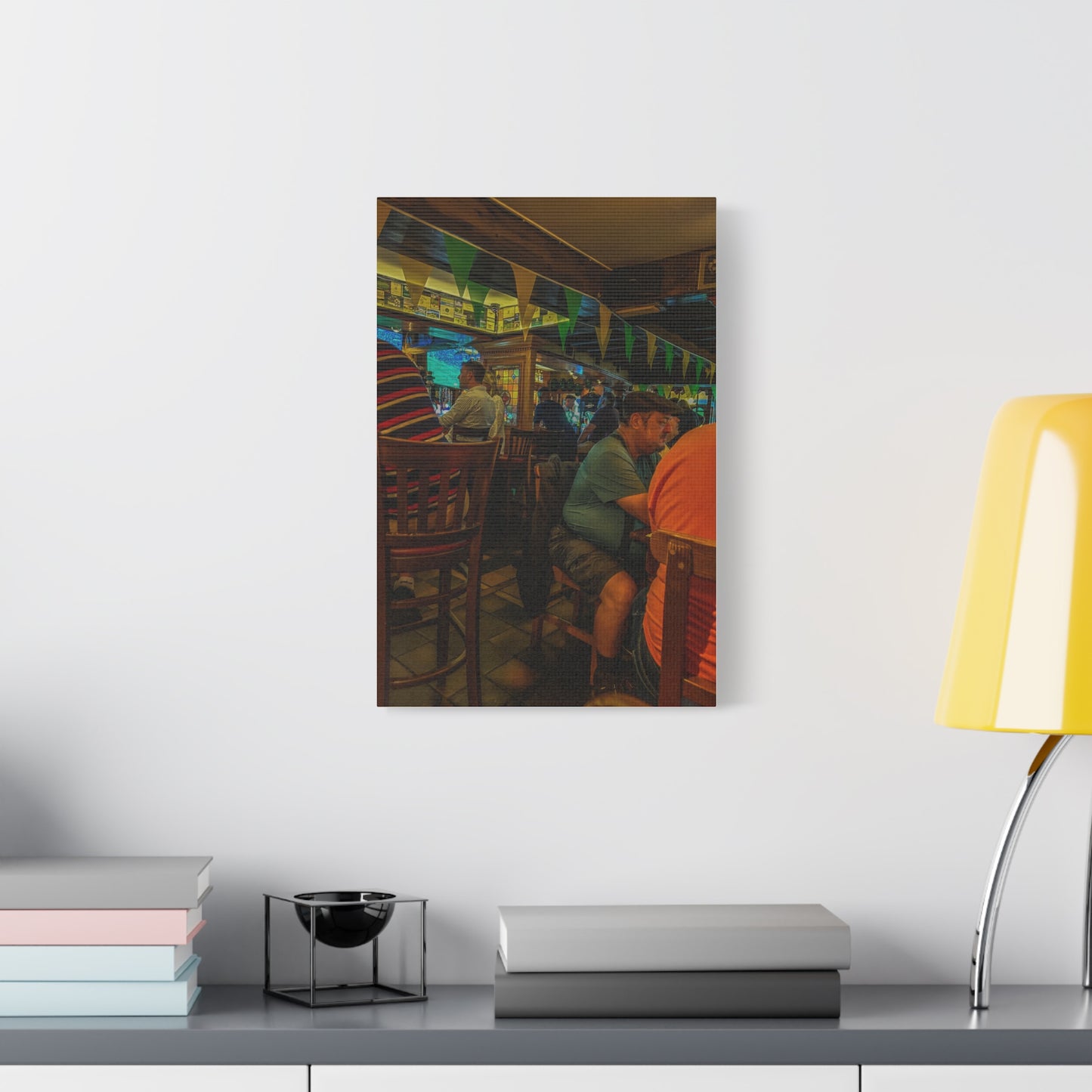 Irish Pub Matte Canvas, Stretched, 1.25"