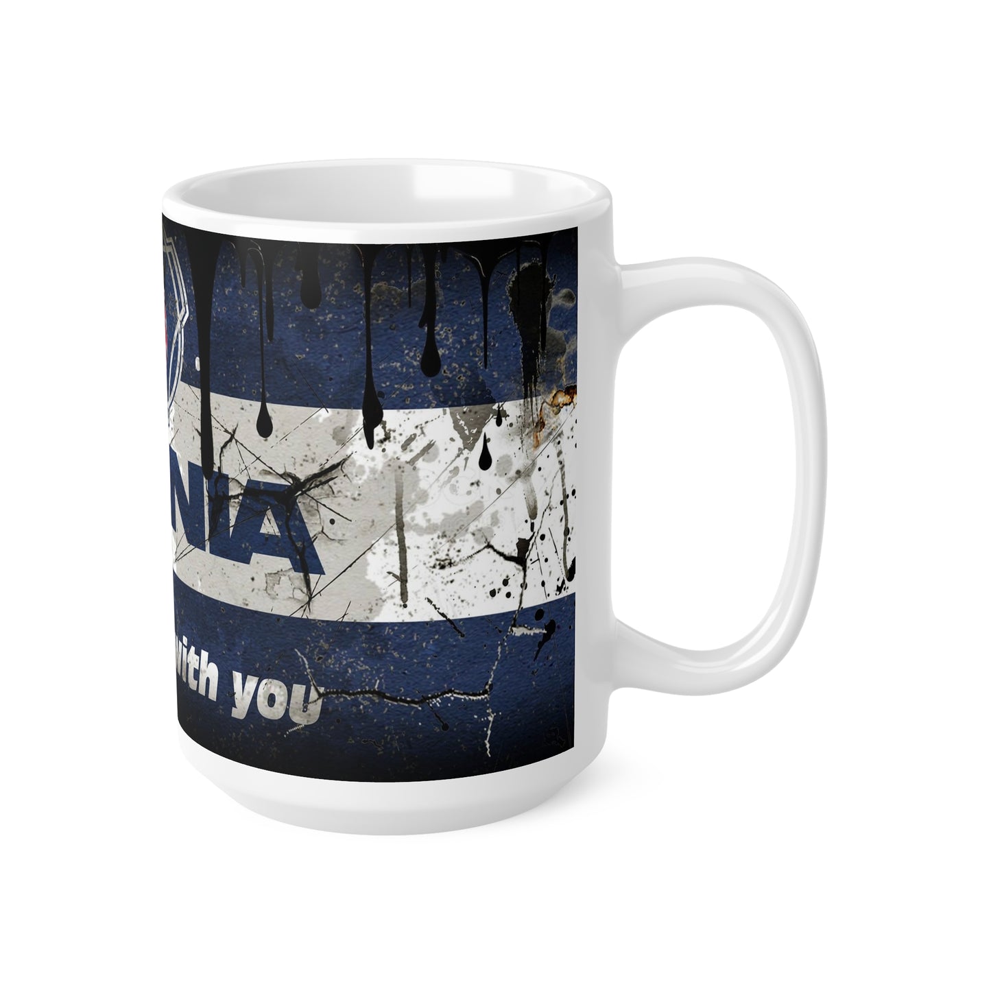 Rustic Scania Ceramic Coffee Cup - 11oz & 15oz - Perfect for Motor Enthusiasts
