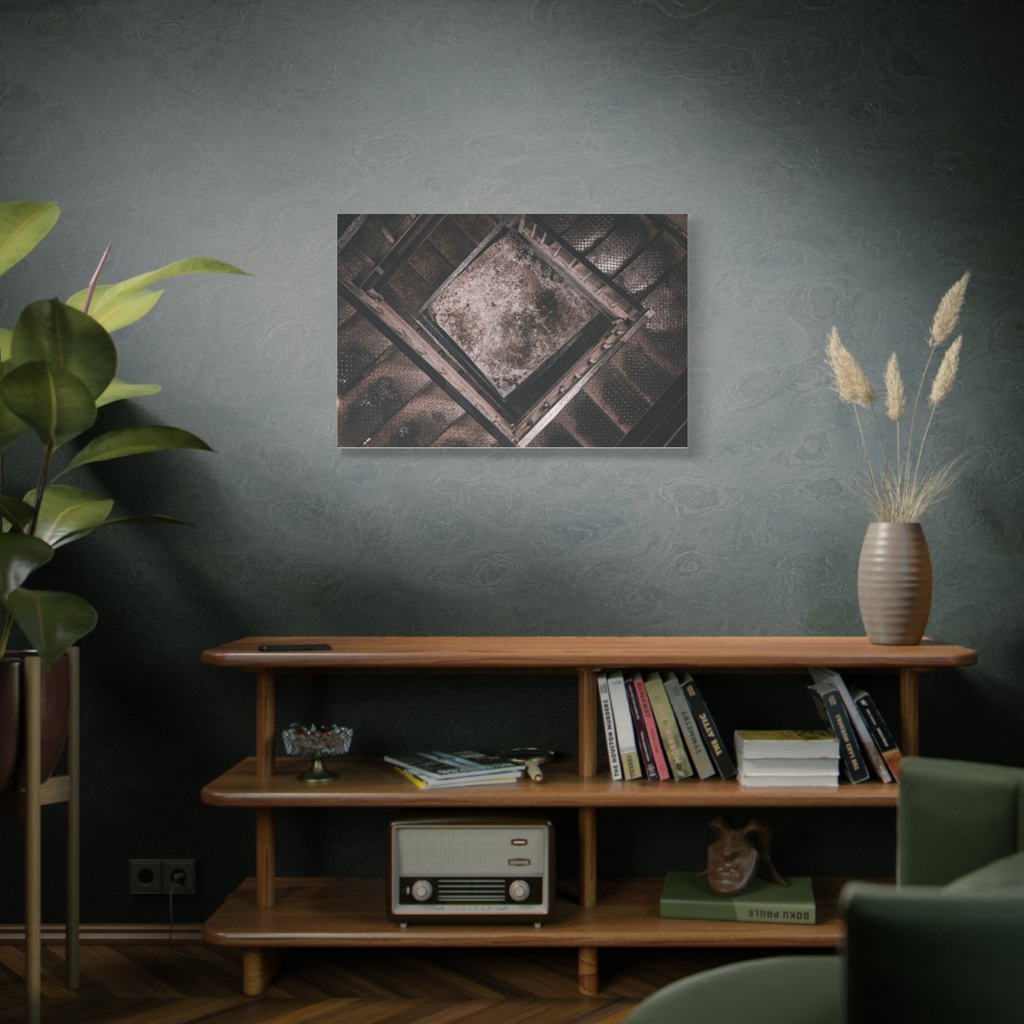 Stairs to Demon World Matte Canvas, Stretched, 1.25"