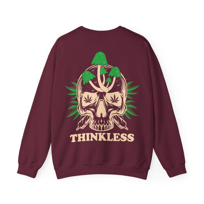 Mushroom Skull 'THINKLESS' Sweatshirt