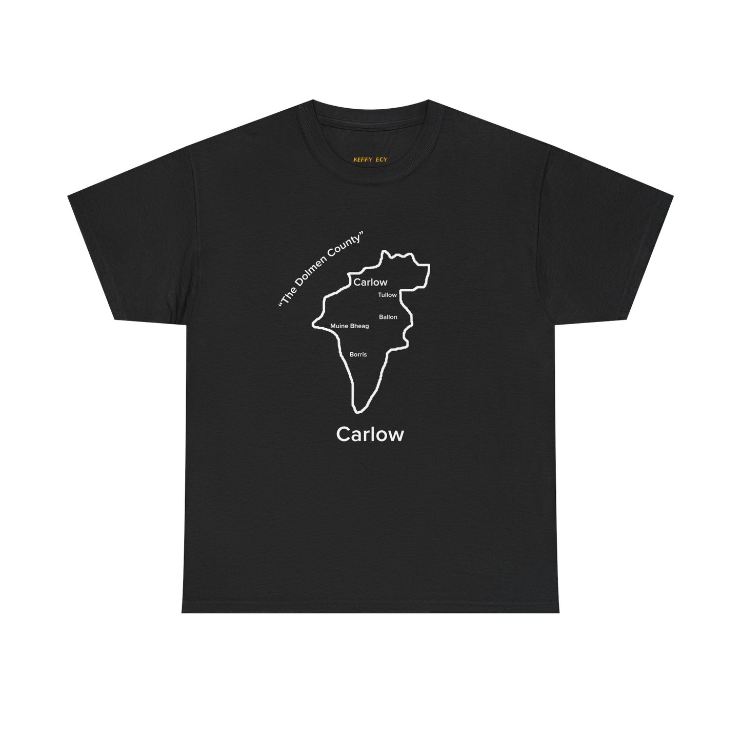 Carlow Unisex Heavy Cotton T-Shirt Black Edition