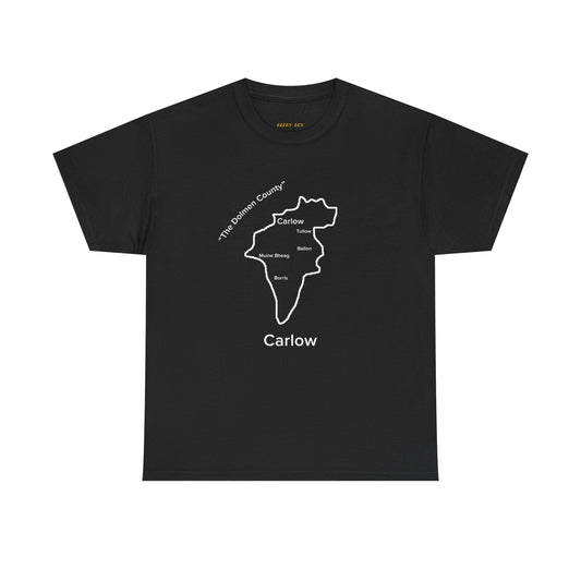 Carlow Unisex Heavy Cotton T-Shirt Black Edition