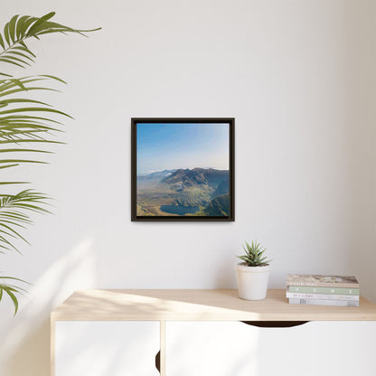 MacGillycuddy's Reeks Matte Canvas, Framed (Multi-color)