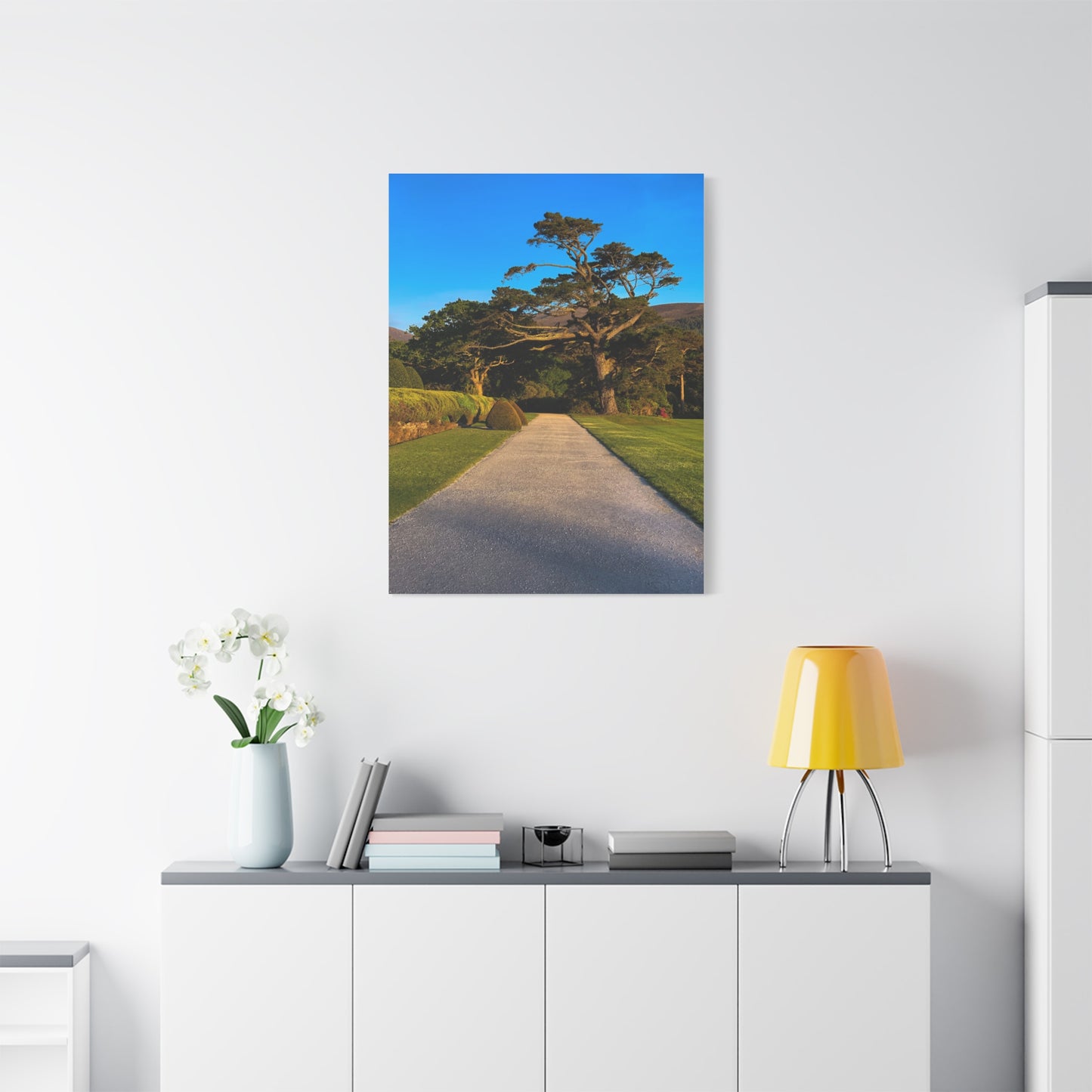 Muckross House Garden Matte Canvas, Stretched, 1.25"