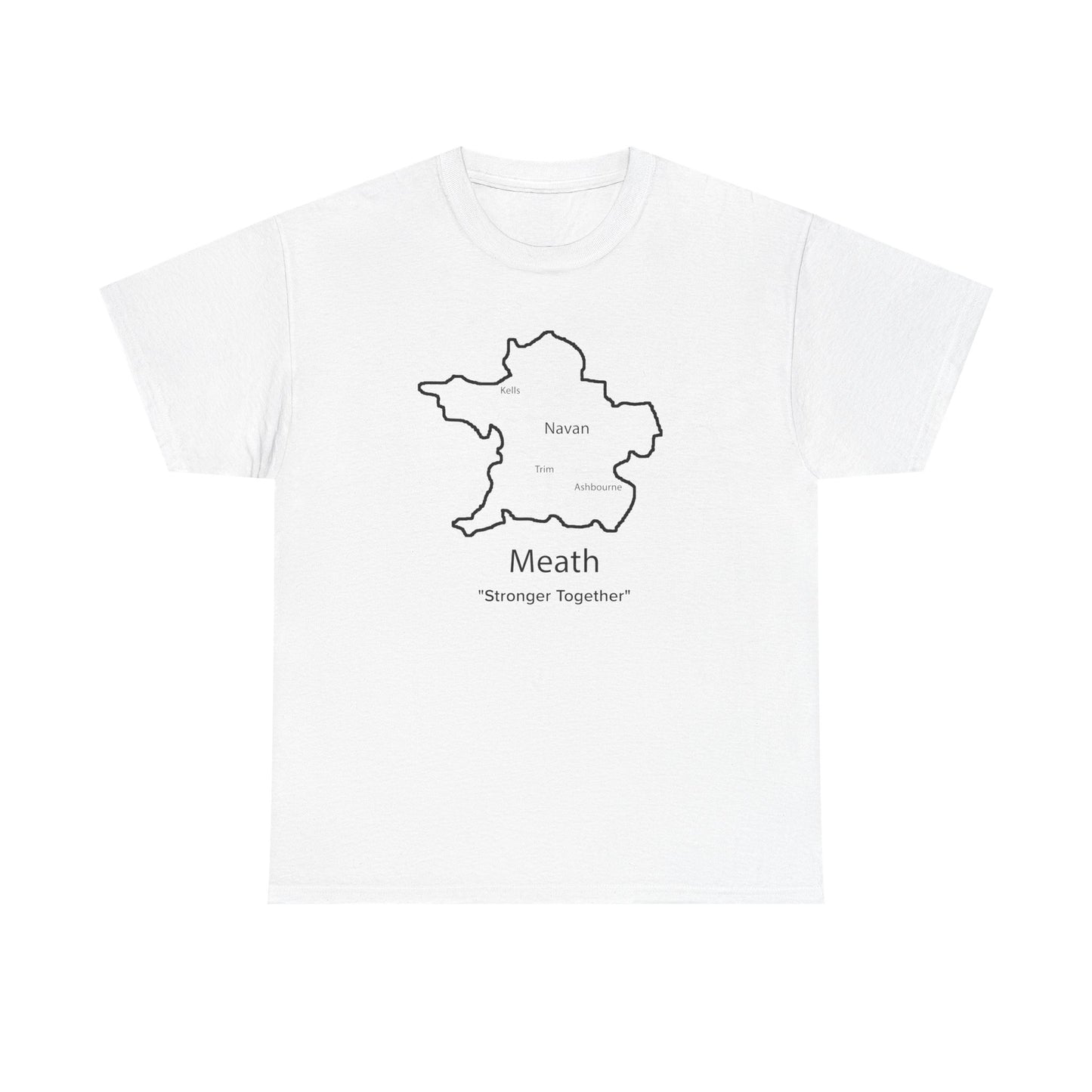 Meath Unisex Heavy Cotton Tee White Edition
