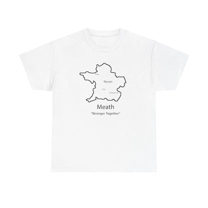 Meath Unisex Heavy Cotton Tee White Edition
