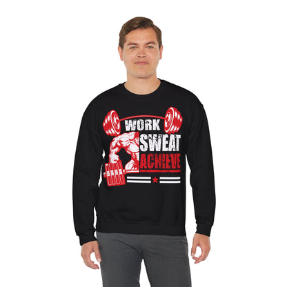 Work Sweat Achieve Unisex Heavy Blend™ Crewneck Sweatshirt
