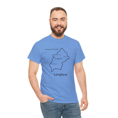 Longford Unisex Heavy Cotton Tee White Edition