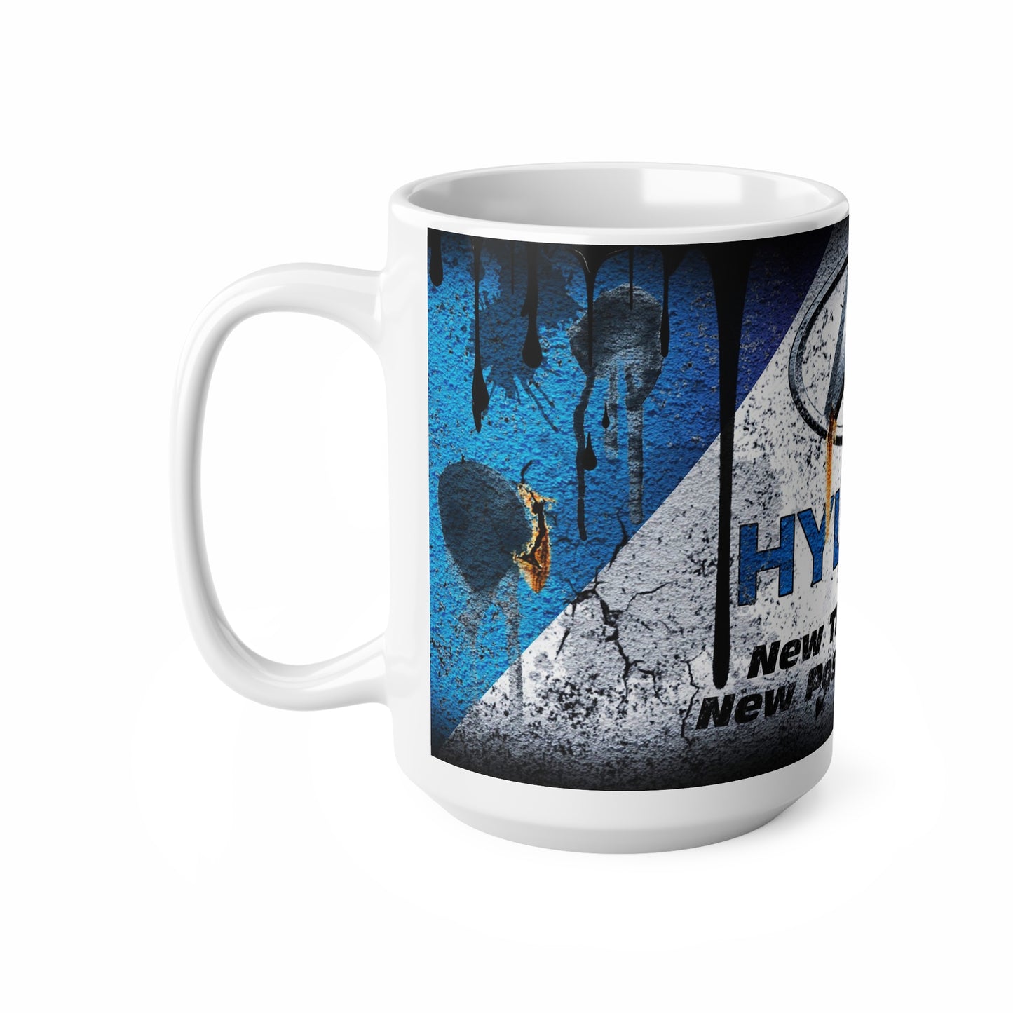 Hyundai Graffiti Coffee Mug - 11oz & 15oz - Urban Vibe for Car Enthusiasts