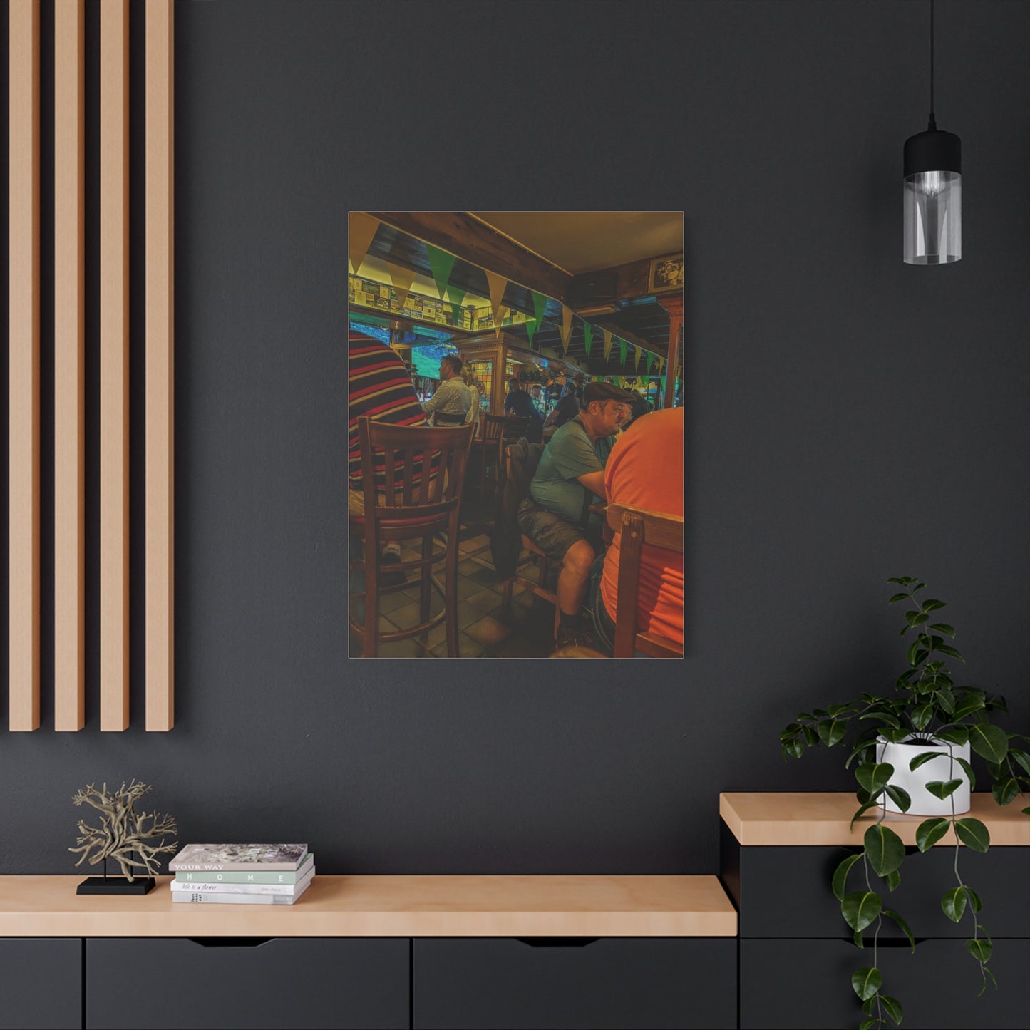 Irish Pub Matte Canvas, Stretched, 1.25"