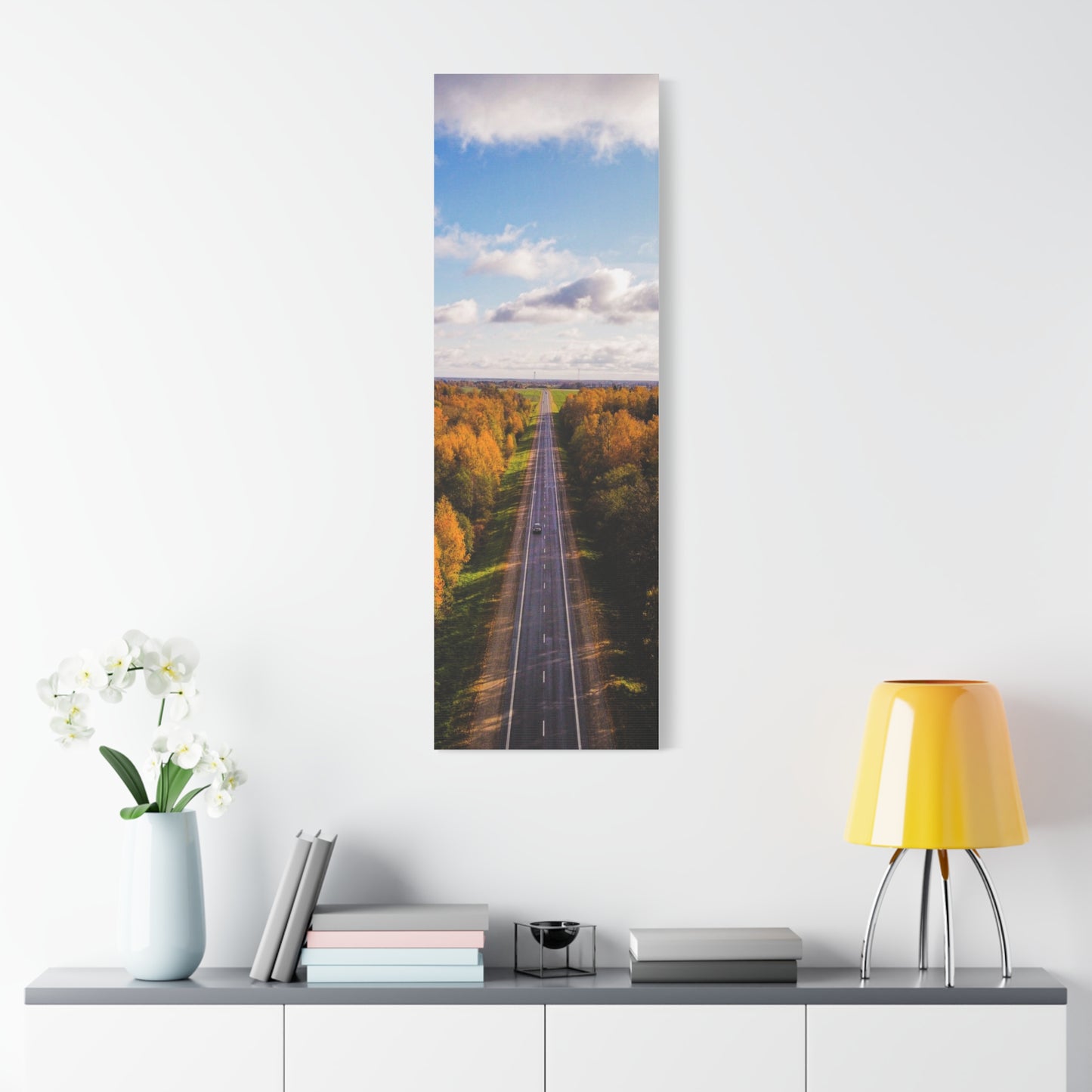 Somewhere in Lithuania Matte Canvas, Stretched, 1.25"