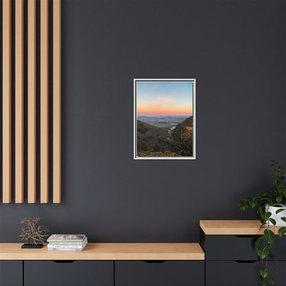 On The Way To Mount Brandon Matte Canvas, Framed (Multi-color)