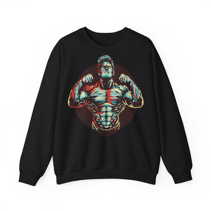 Muscle Power Unisex Heavy Blend™ Crewneck Sweatshirt - Strength & Fitness Apparel