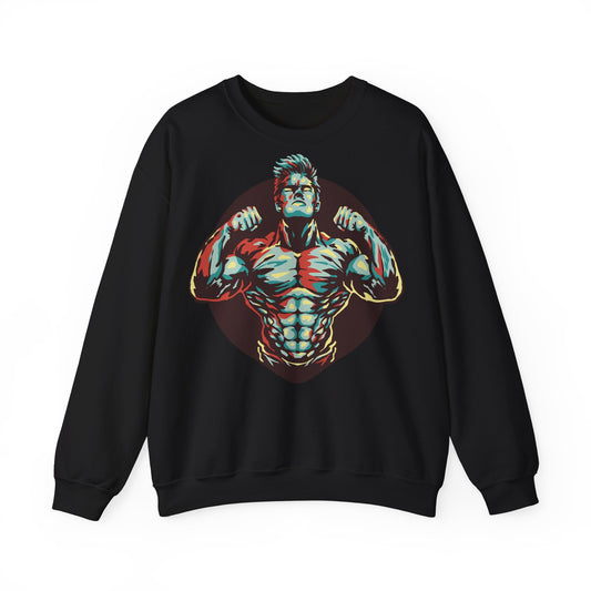 Muscle Power Unisex Heavy Blend™ Crewneck Sweatshirt - Strength & Fitness Apparel