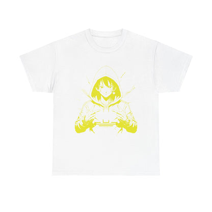 Calmness Unisex Heavy Cotton Tee Yellow