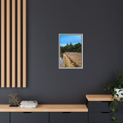 Killarney Beach Matte Canvas, Framed (Multi-color)