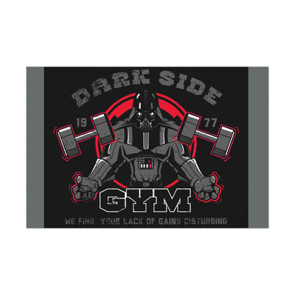 Gym Motivation Matte Poster - Dark Side Fitness Art