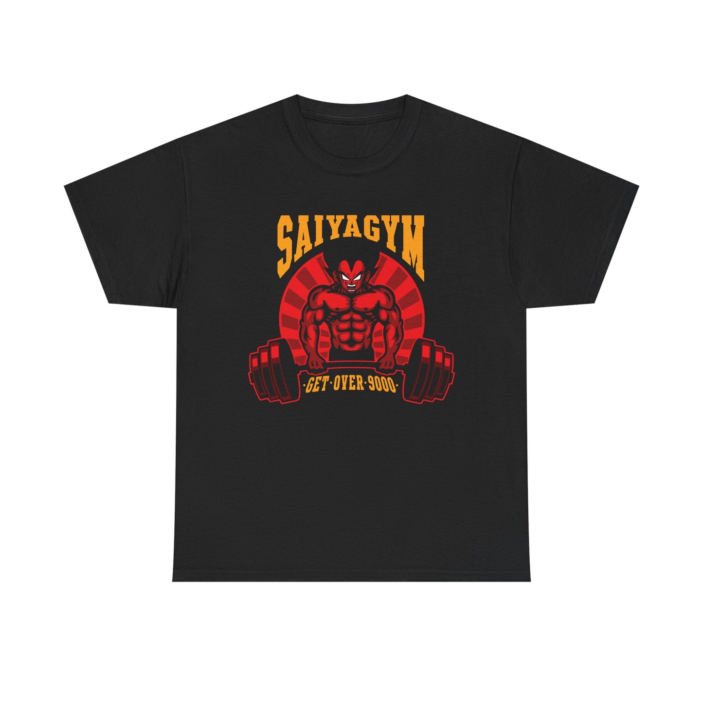 Saya Gym Black Unisex Heavy Cotton Tee