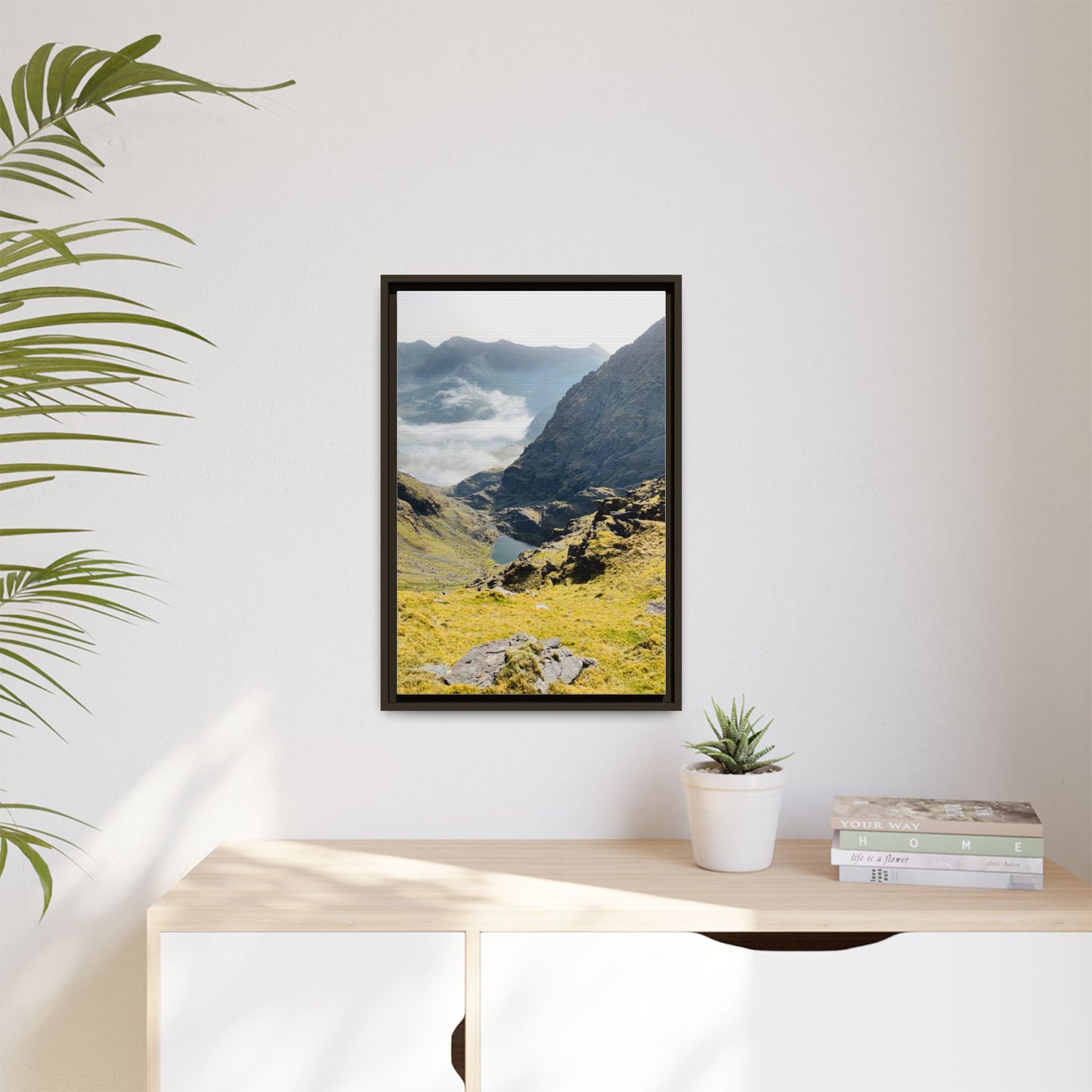 Kerry Mount Matte Canvas, Framed (Multi-color)
