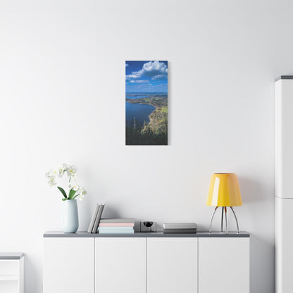 Muckross Lake Matte Canvas, Stretched, 1.25"