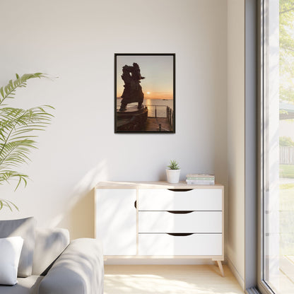 Fenit Matte Canvas, Framed (Multi-color)