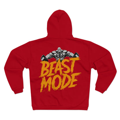 Beast Mode IV Unisex Hooded Zip Sweatshirt