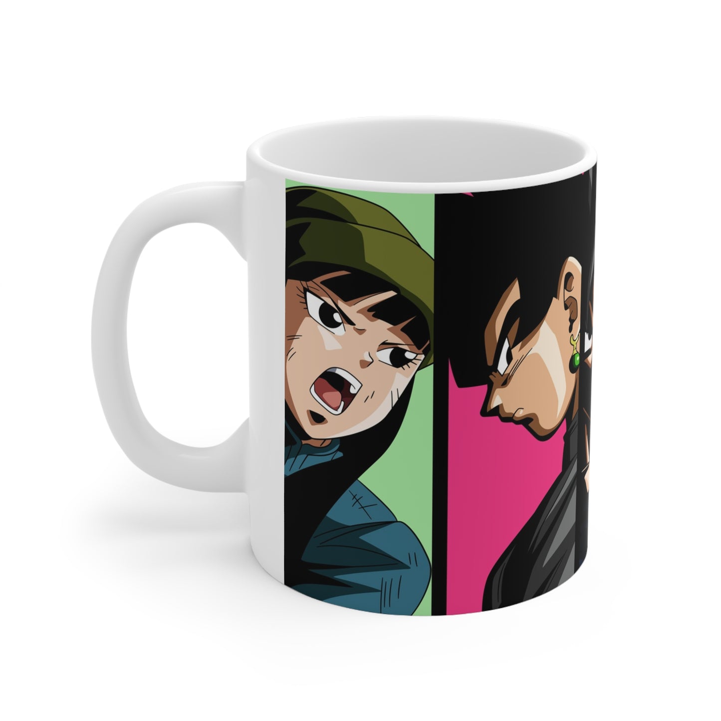 Anime Character Ceramic Coffee Cup - 11oz & 15oz - Perfect for Fans