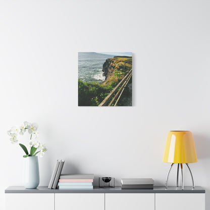 Ballybunion Cliff Walk Matte Canvas, Stretched, 1.25"