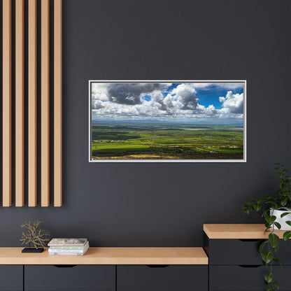 Kerry Panorama Matte Canvas, Framed (Multi-color)
