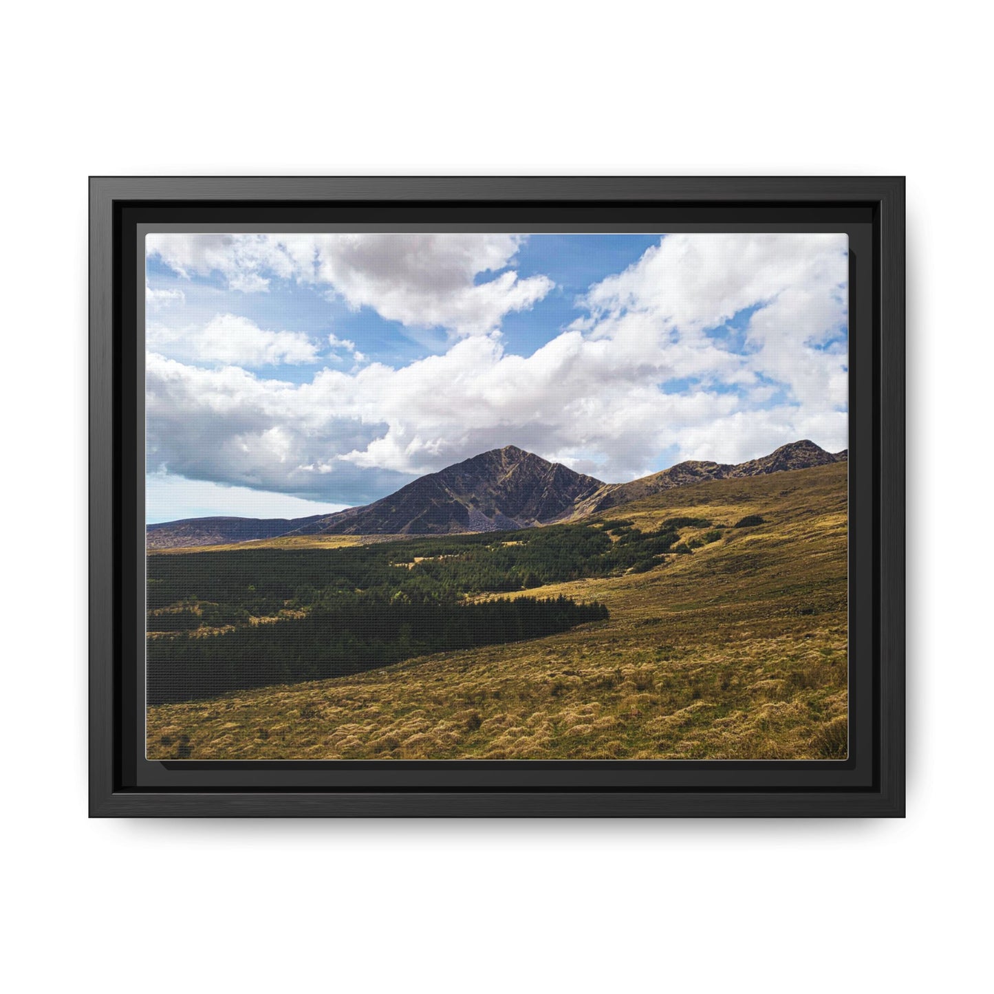 Mount Brandon Matte Canvas, Framed (Multi-color)