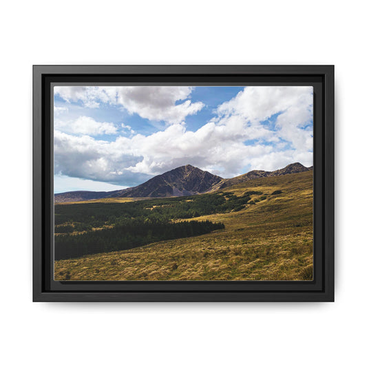 Mount Brandon Matte Canvas, Framed (Multi-color)