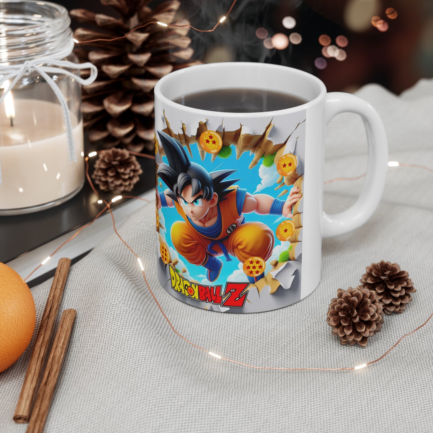 Dragon Ball Z Ceramic Coffee Mug - 11oz & 15oz - Perfect for Anime Fans