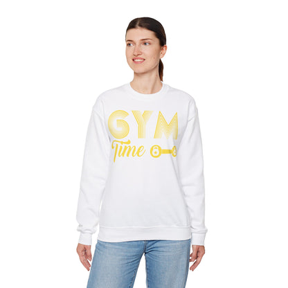 Gym Time Unisex Heavy Blend Crewneck Sweatshirt