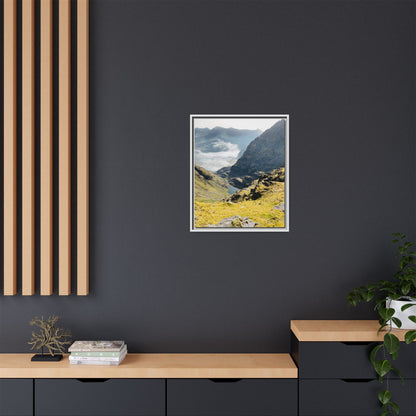 Kerry Mount Matte Canvas, Framed (Multi-color)
