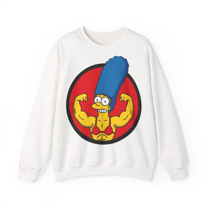 Marge Simpson Inspired Unisex Heavy Blend™ Crewneck Sweatshirt