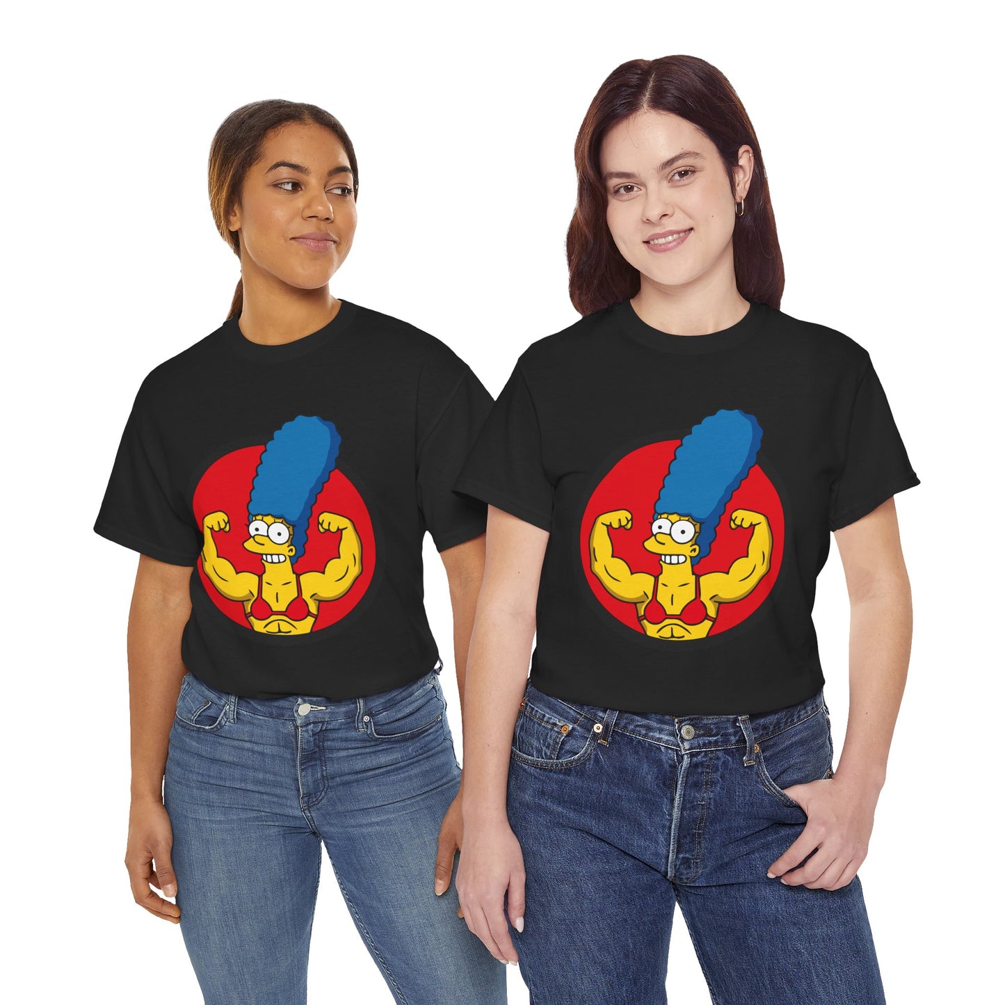 Muscular Marge Unisex Heavy Cotton Tee
