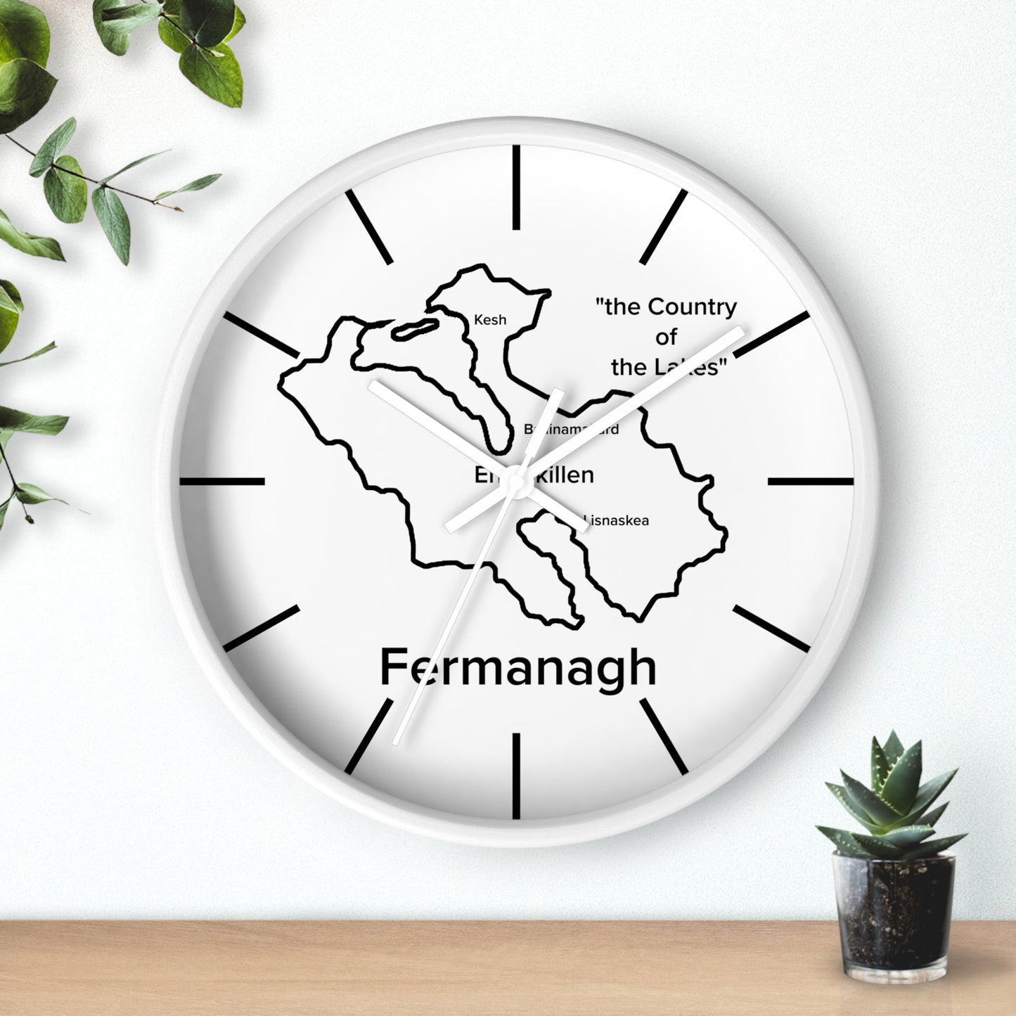 Fermanagh County Wall Clock