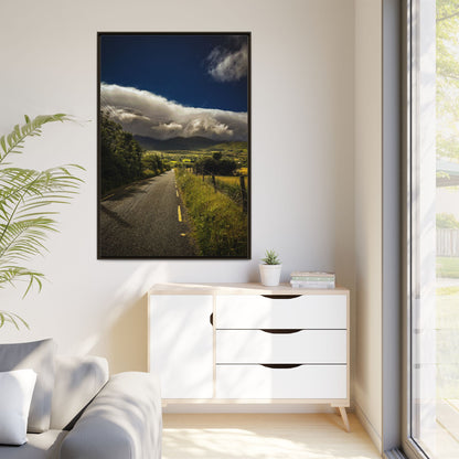 Somewhere In Kerry Matte Canvas, Framed (Multi-color)