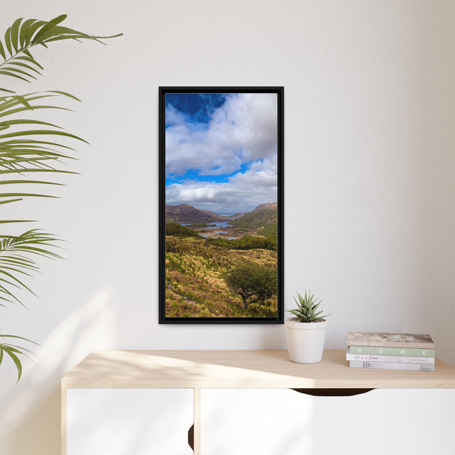 Matte Canvas, Framed (Multi-color)