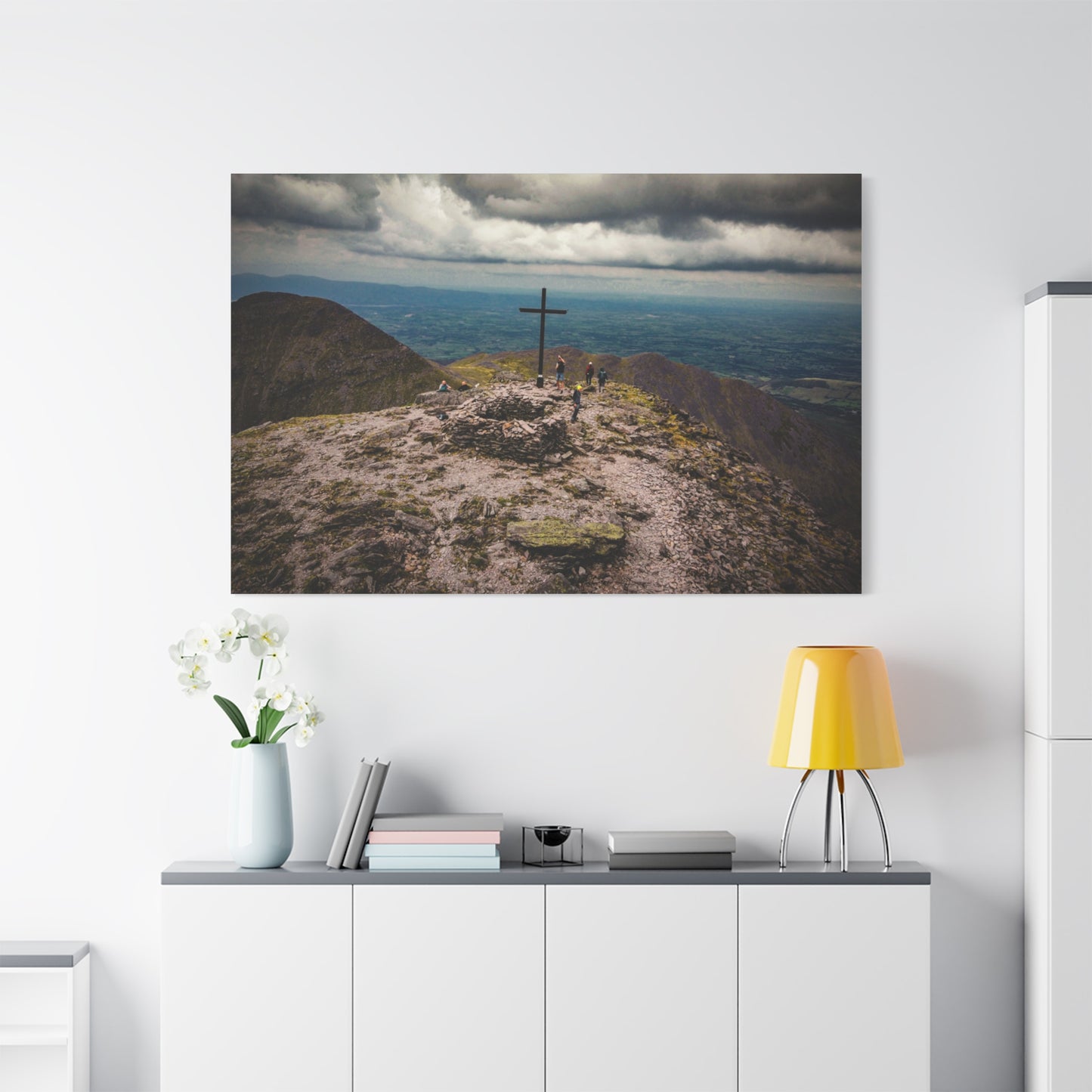 Carrauntoohil  Summit Matte Canvas, Stretched, 1.25"