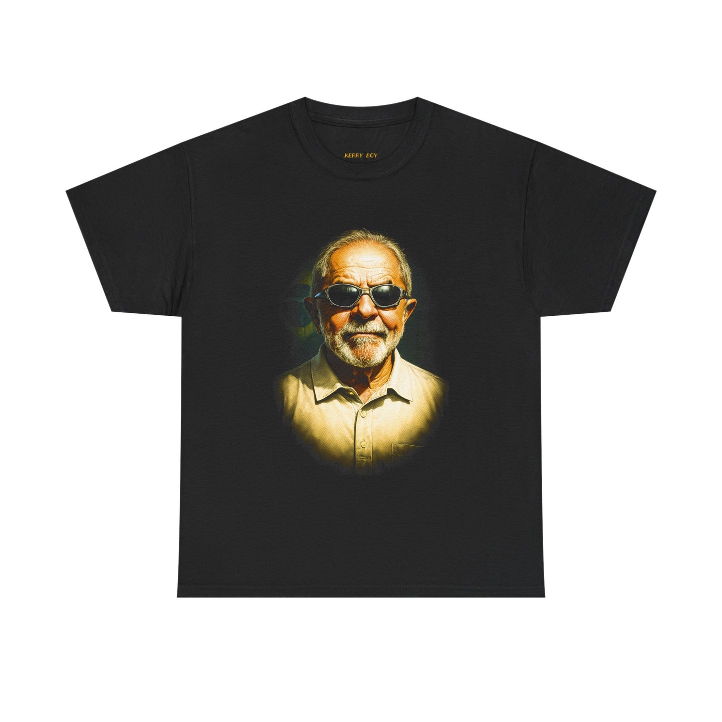 Portrait Tee — Vintage Sunglasses Man Graphic T-Shirt